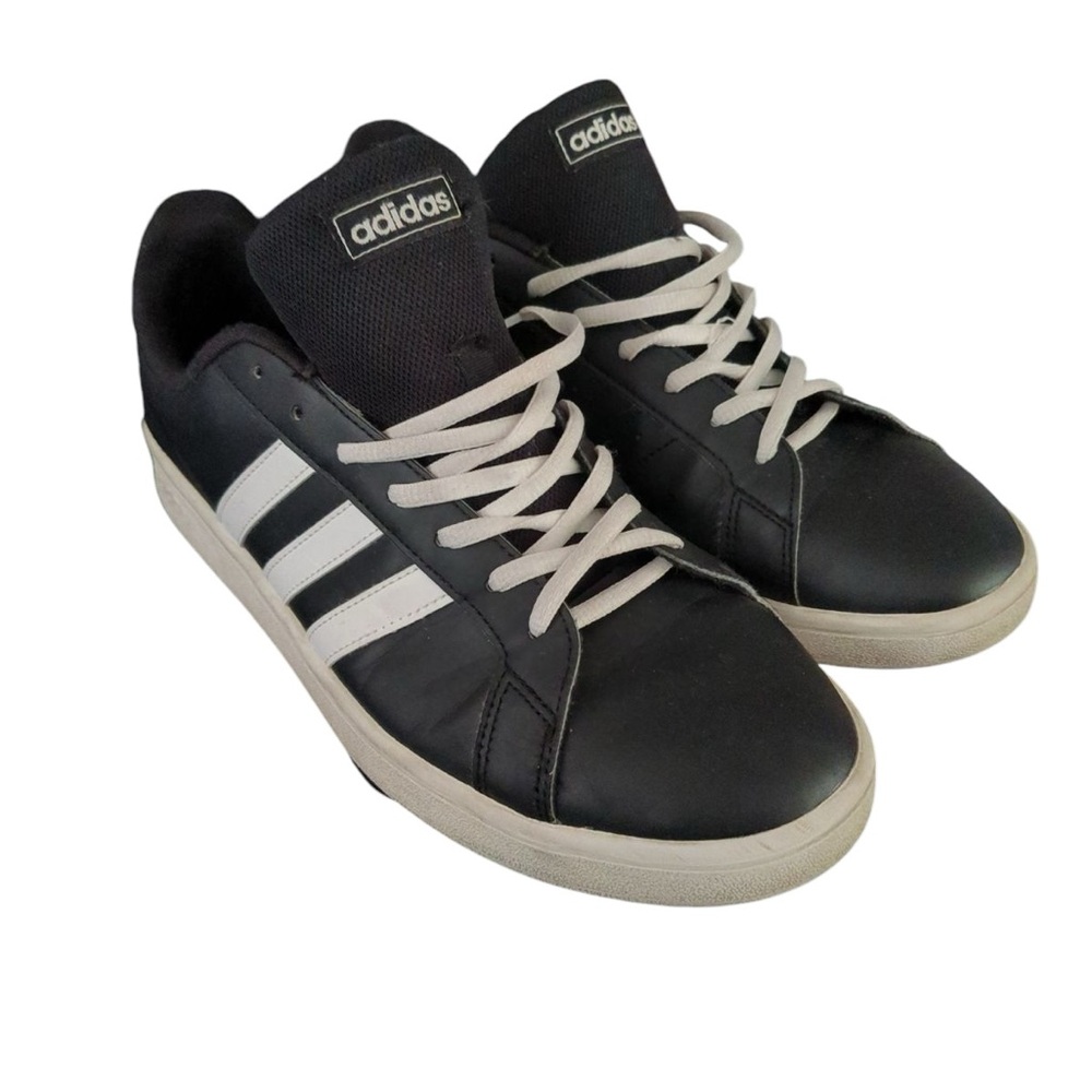 Adidas Neo Black & White Sneakers Men’s Size 12